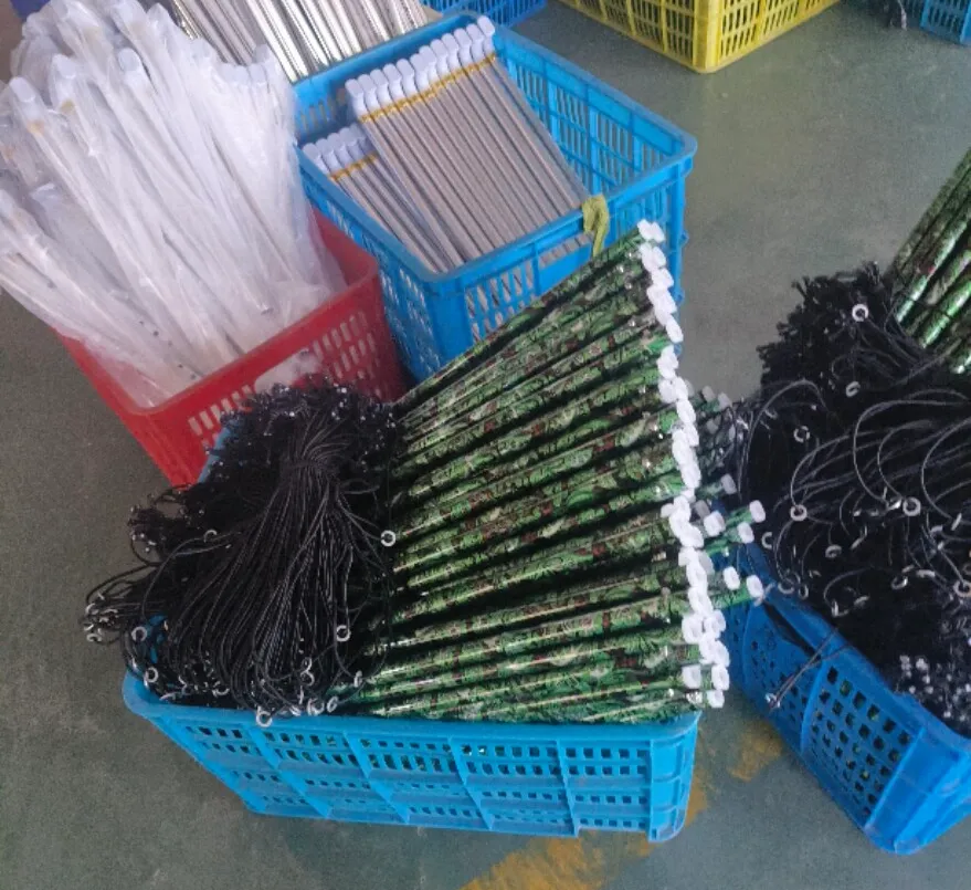 Walking cane assembly line